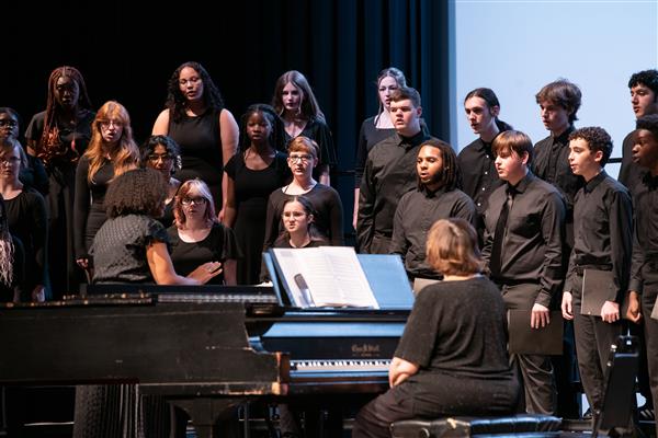 2023 All County Chorus Students Performing
